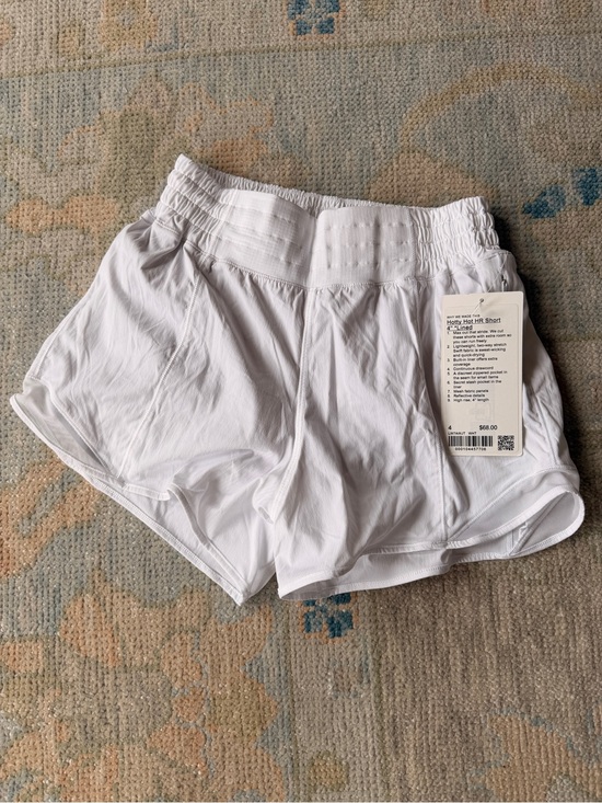 lululemon athletica Pants - lululemon athletica White Women's Athletic Shorts - Lightweight Run/Train